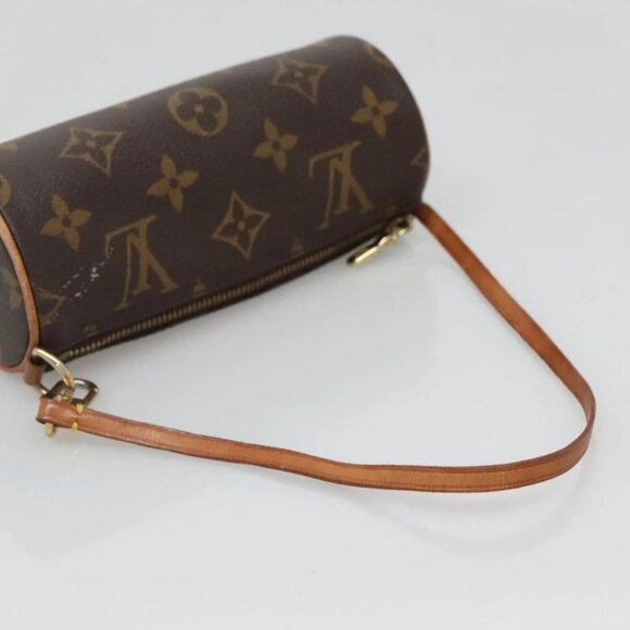 LOUIS VUITTON Monogram Papillon Pouch LV Auth 132871 - Picture 8 of 16